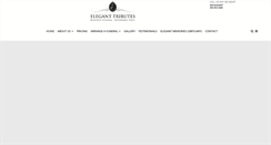 Desktop Screenshot of eleganttributes.com
